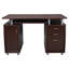 Bureau d'ordinateur complet avec rangement-583159383