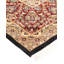 Tapis unique bourgogne / noir / beige noué à la main 9 pi x 13 pi 3 po Hayner