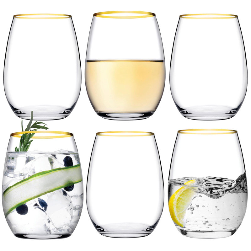 Allisen 11.8349ml Drinking Glass Set