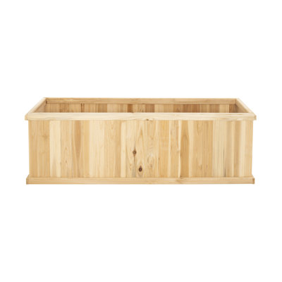 Barros Outdoor Wood Planter Box New green house beauty and hope Raised Garden Bed