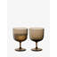 Dapple Handmade Hammered Glass Red Wine Glass-1990815877