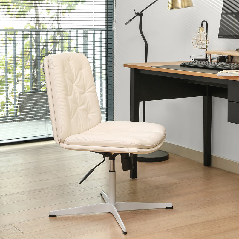 Chaise de travail Jhovan, Blanc