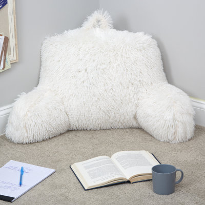  Shaggy Backrest Pillow