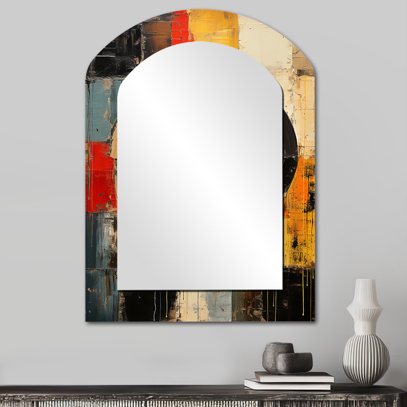 Napfle - Fashion Metal Mirror, 34" x 25"