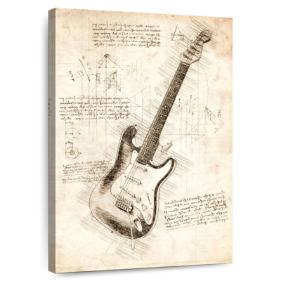 Plan de guitare électrique Abarca