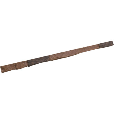 Sill Universal Universal pour panneaux de faux parement EverStone, l 48 po x P 2 po x H 2 po, couleur brun patiné