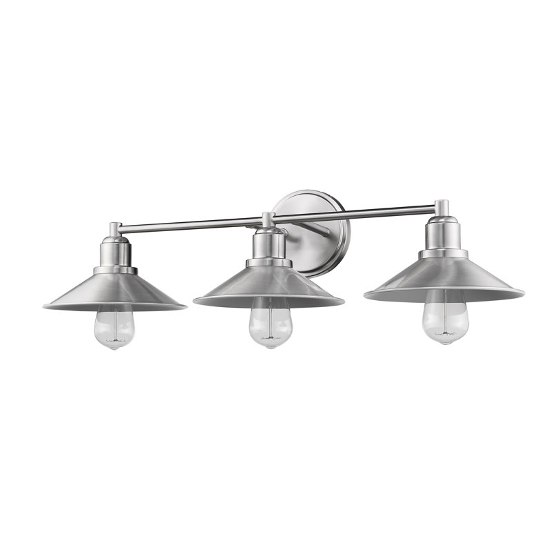 Alyias 3 - Light Dimmable Vanity Light, Brushed Nickel