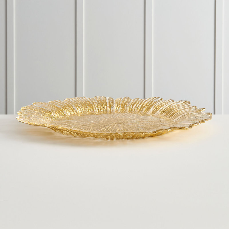 Canora Grey Alans Glass Platter