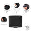 Brabantia Bo Step On Multi-Compartment Recycling Trash Can 3 x 3 Gallon (9 Gallon Capacity)-63325962