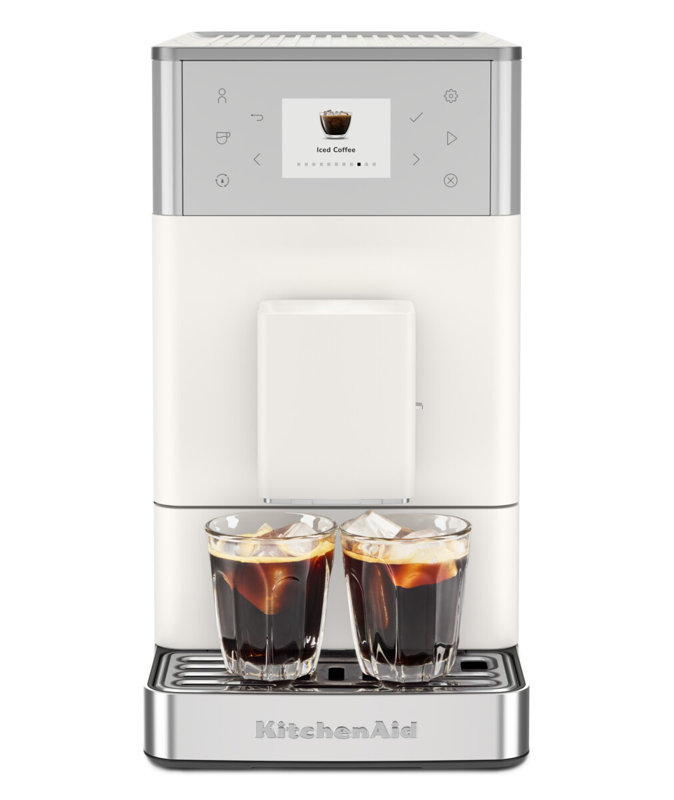 KF3 Fully Automatic Espresso Machine with Touchscreen Control, Porcelain