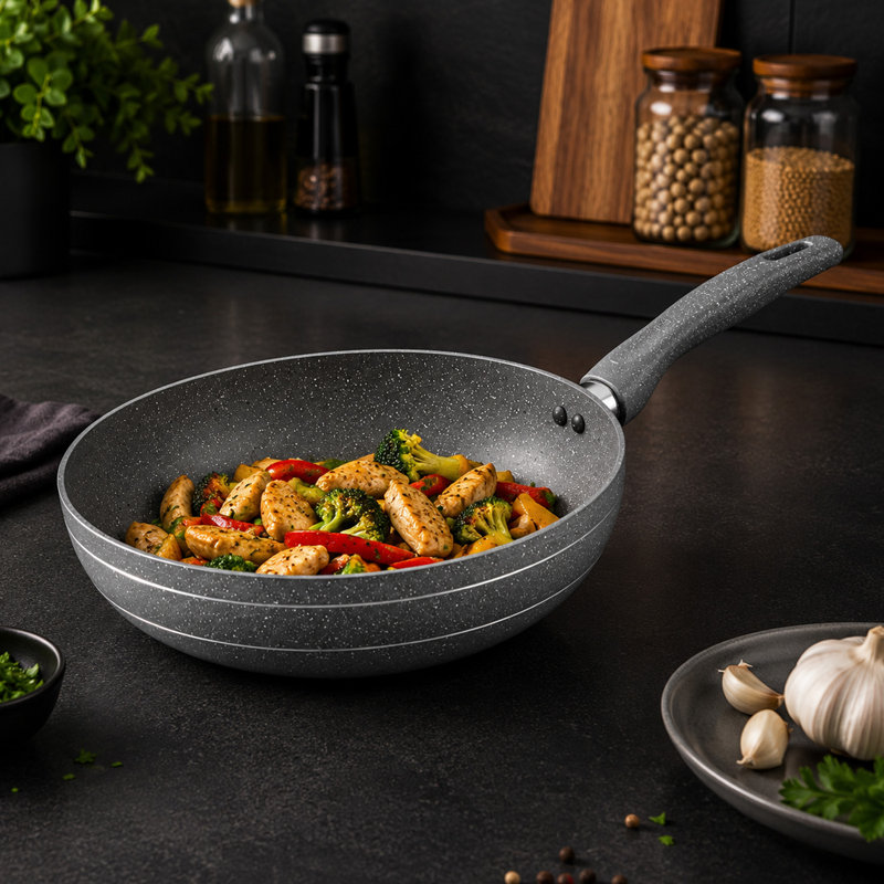 Aluminum Non-Stick Frying Pan, 30 cm