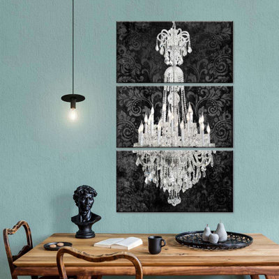 " Ritzy Chandelier " 3 - Pieces