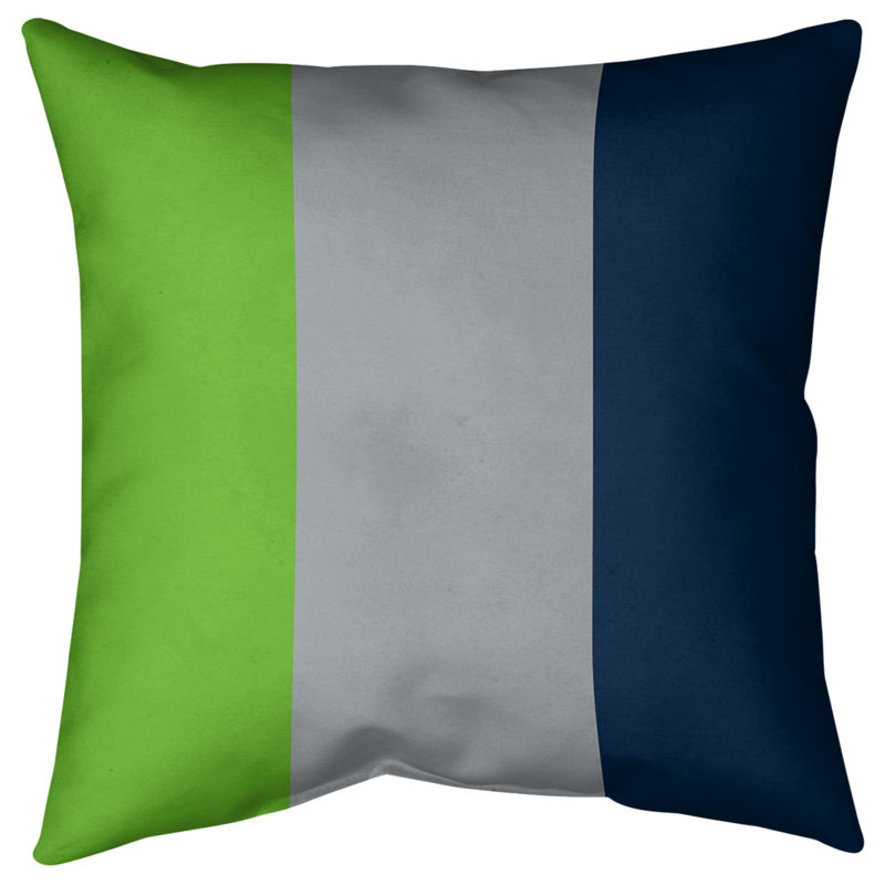 Housse de coussin , 18 po x 18 po, Gris, Polyester filé