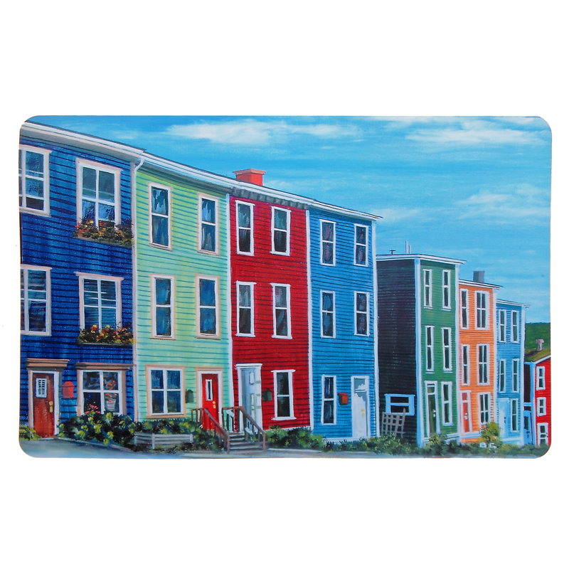 Napperon Colorful House 11 "
