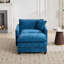 Fauteuil rembourré en tissu-2142304207