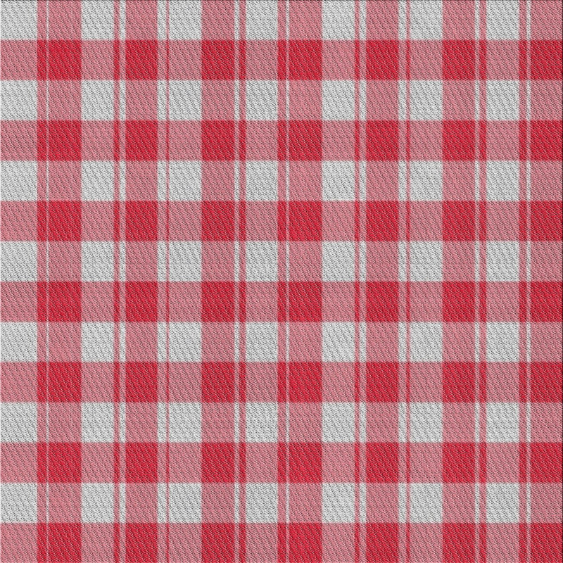 Wool Plaid Indoor Rug, Square 5'