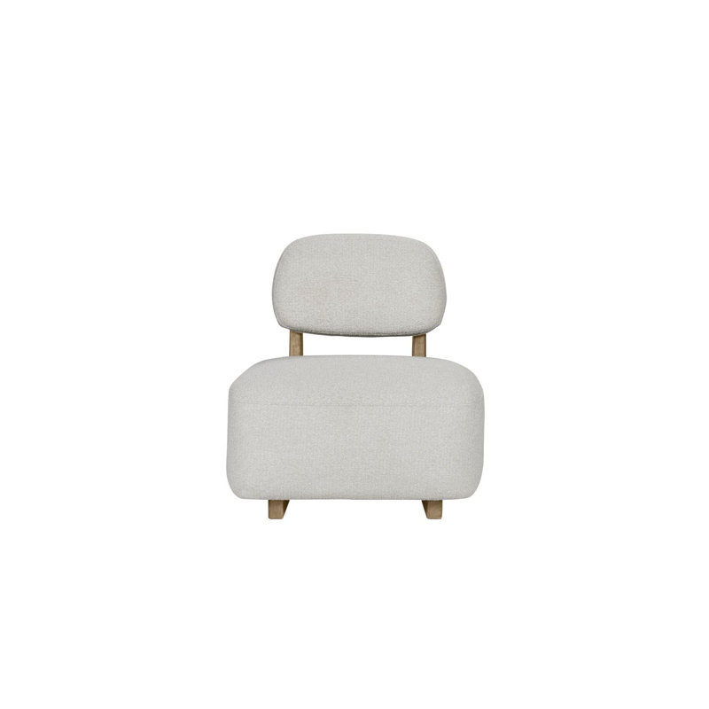 Chaise d'appoint Haledon - Tigris Driftwood, Beige