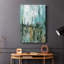 Abstrait forêt turquoise I - galerie Cavas-226819179