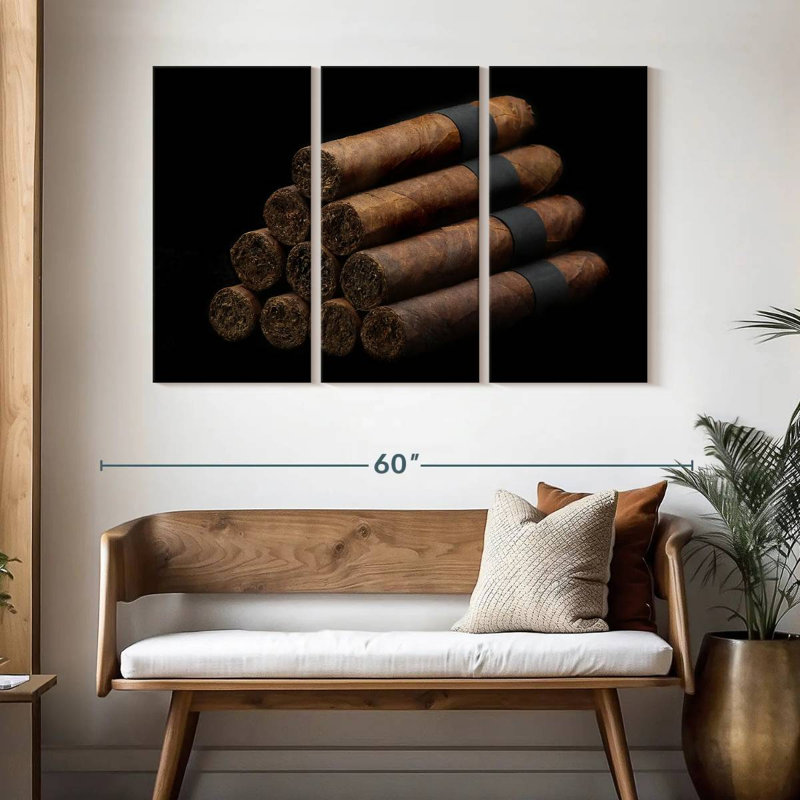 Senne Robusto Cigar Pyramid, 32" H x 50" W
