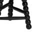 Tabouret d'appoint multi-usages en bois d'acacia bali & pari bali & pari David, noir-121712258