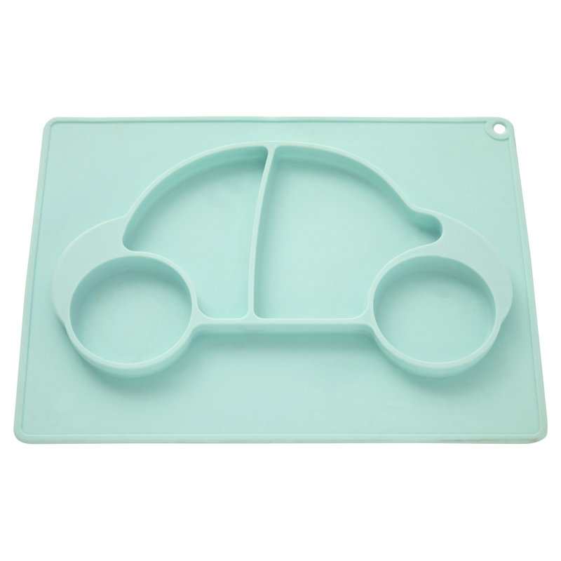 Zachariah Car Silicone Placemat Plate