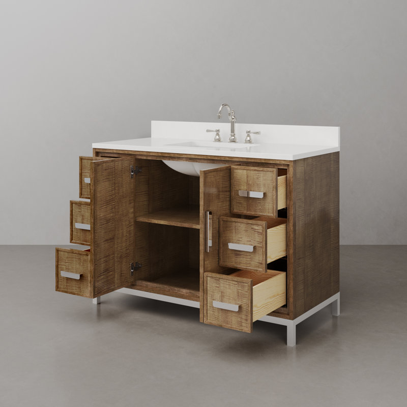 Westin 48" Freestanding Standard Single Bathroom Vanity with Top
