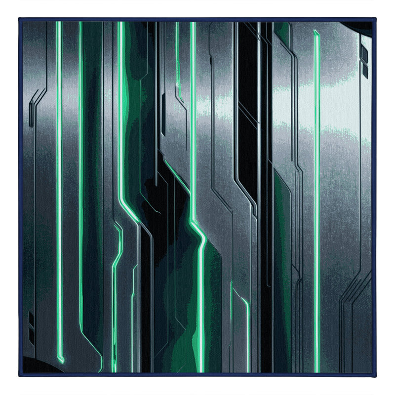 Intergalactic Drift Rug, Square 4'