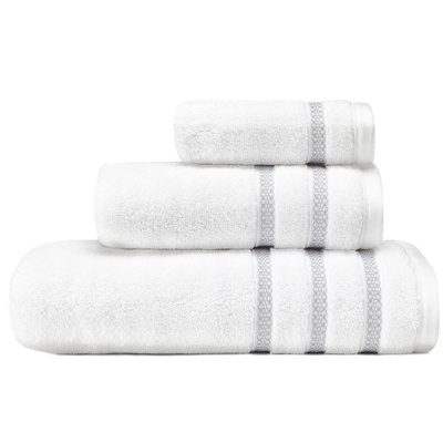 Vera Wang 3-Piece Trellis Cotton Towel Set