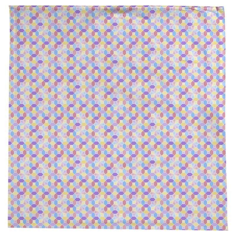 Nappe à motif Leffel, Rose / Jaune