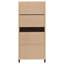 Armoire d'appoint 2 tiroirs Nestor