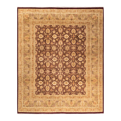 Keenan One-of-a-Kind 8' 2" X 10' 0" 2010s Wool Area Rug in Red