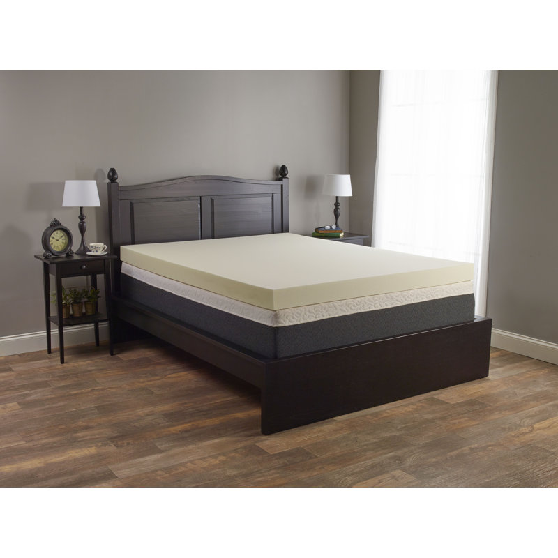 Isotonic 4'' Memory Foam Mattress Topper, Full