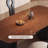 Mid-Century Thick Walnut Rectangular Table-1330030995