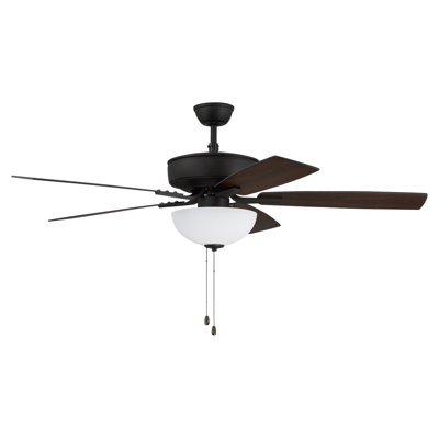 Ventilateur de plafond 52 po avec ensemble d'éclairage
