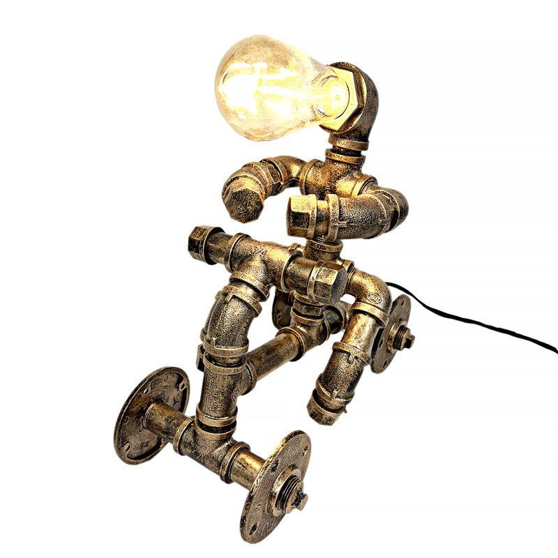 Lampe fantaisie en métal Joktan