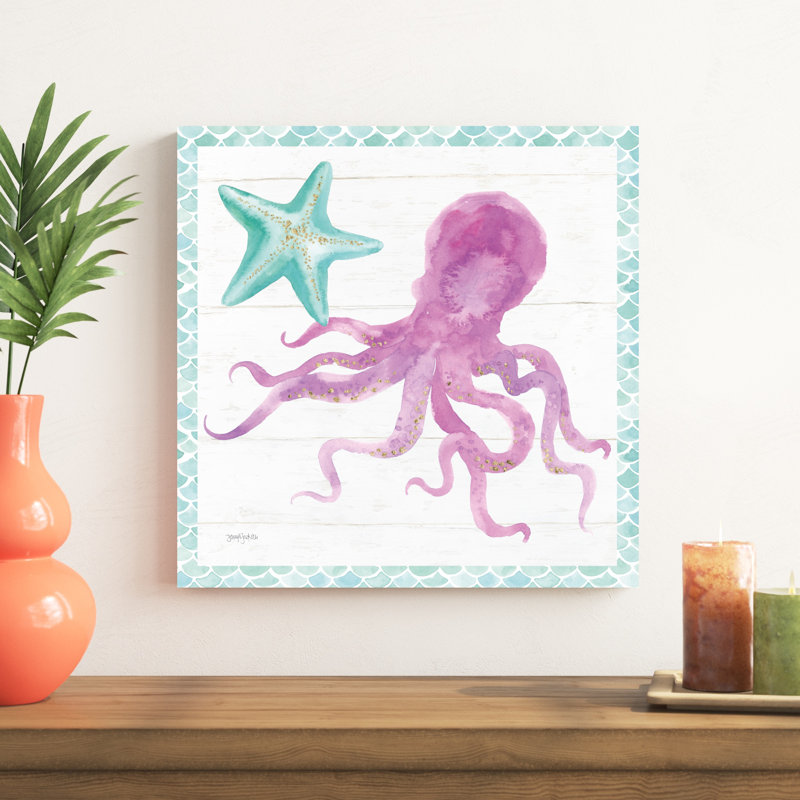 Mermaid Friends V, H 20 po x l 20 po