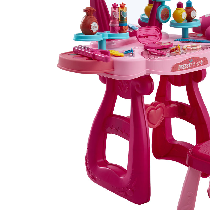 Kids 2 Piece Free Form Play Or Activity Table and Chair Set