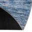 Tapis bleu en chenille tissé à la machine Montagne-2039681471