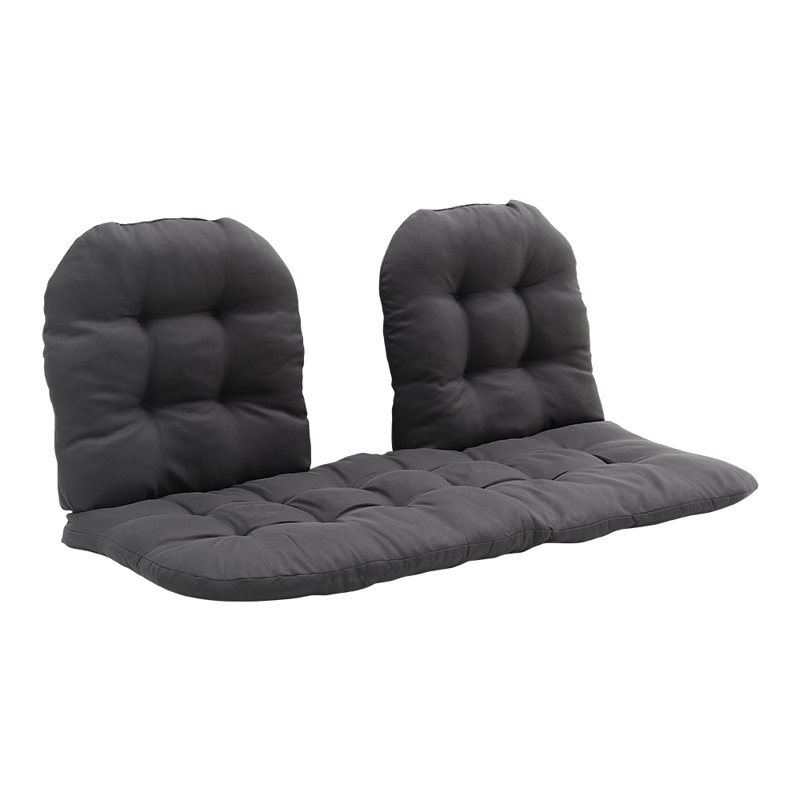 Garden Seat/Back Cushion, Dark Grey
