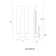 Stem 1 - Light LED Armed Sconce