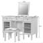 Bureau de coiffeuse 2 en 1 avec miroir rabattable, coiffeuse avec tiroir et armoire, bureau d'ordinateur multifonctionnel pour bureau, vestiaire, chambre à coucher, salon chêne