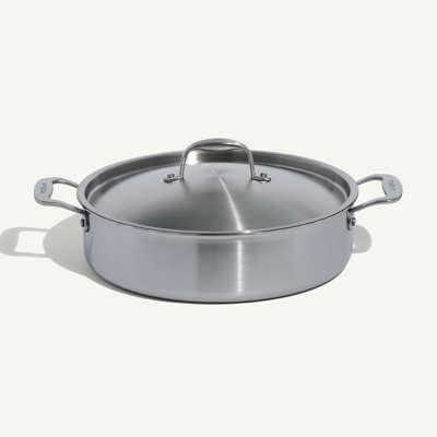 Stainless Clad 10 qt. Rondeau with Lid