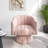 Ghinita Velvet Swivel Barrel Chair-973433042