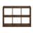 Furinno Cubicle Open Back Decorative Cube Storage Organizer, 6-Cube, Amber Pine-1236605633-1236626857