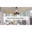 Îlot de cuisine pour vestibule 3 lumières Farmhouse Chandeliers