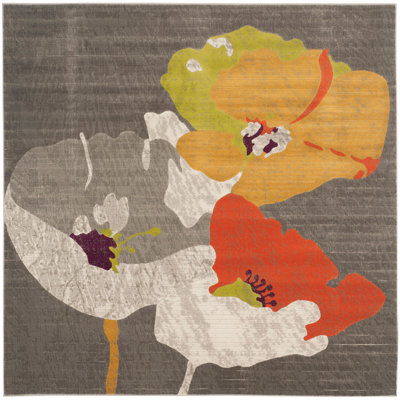 Tapis floral Charis Porcello Performance