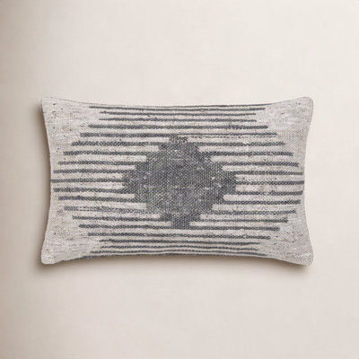 Mahala Geometric Cotton Throw Pillow