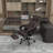 High Back Vibration Massage Office Chair Hight Adjustable Computer Desk Chair, Reclining Office Chair-1663177610