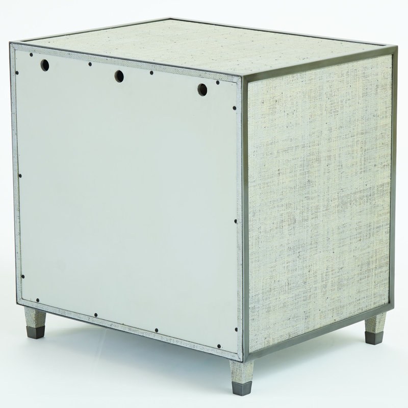Bedside Chest, Silver