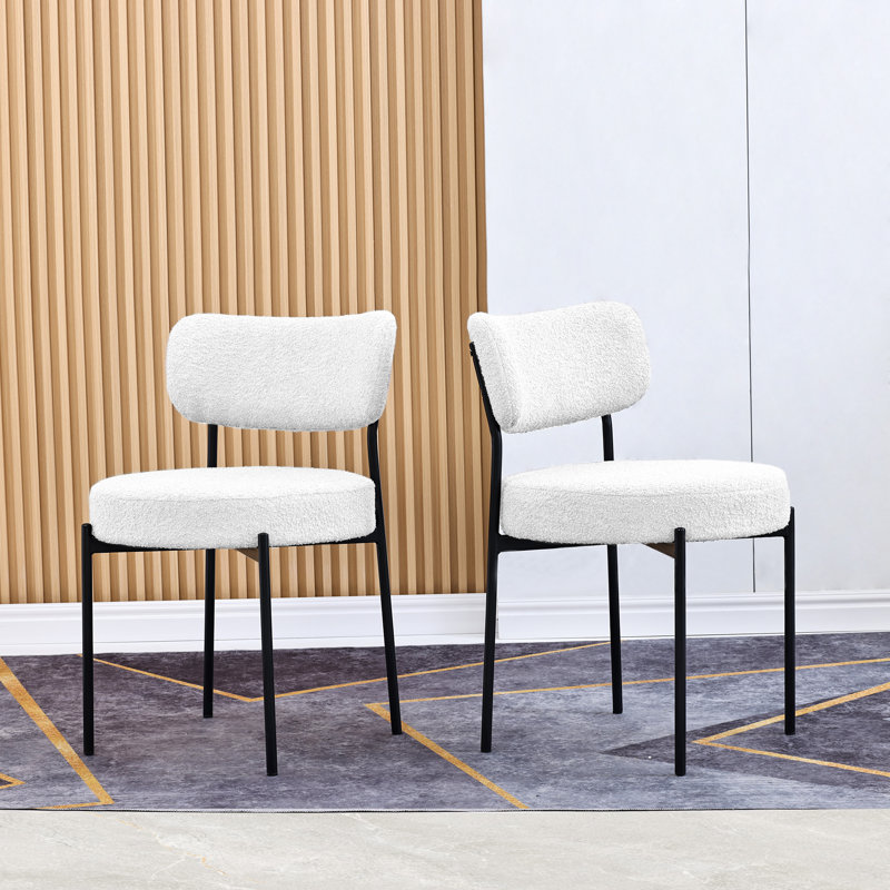 Chaise d'appoint Khush, Crème